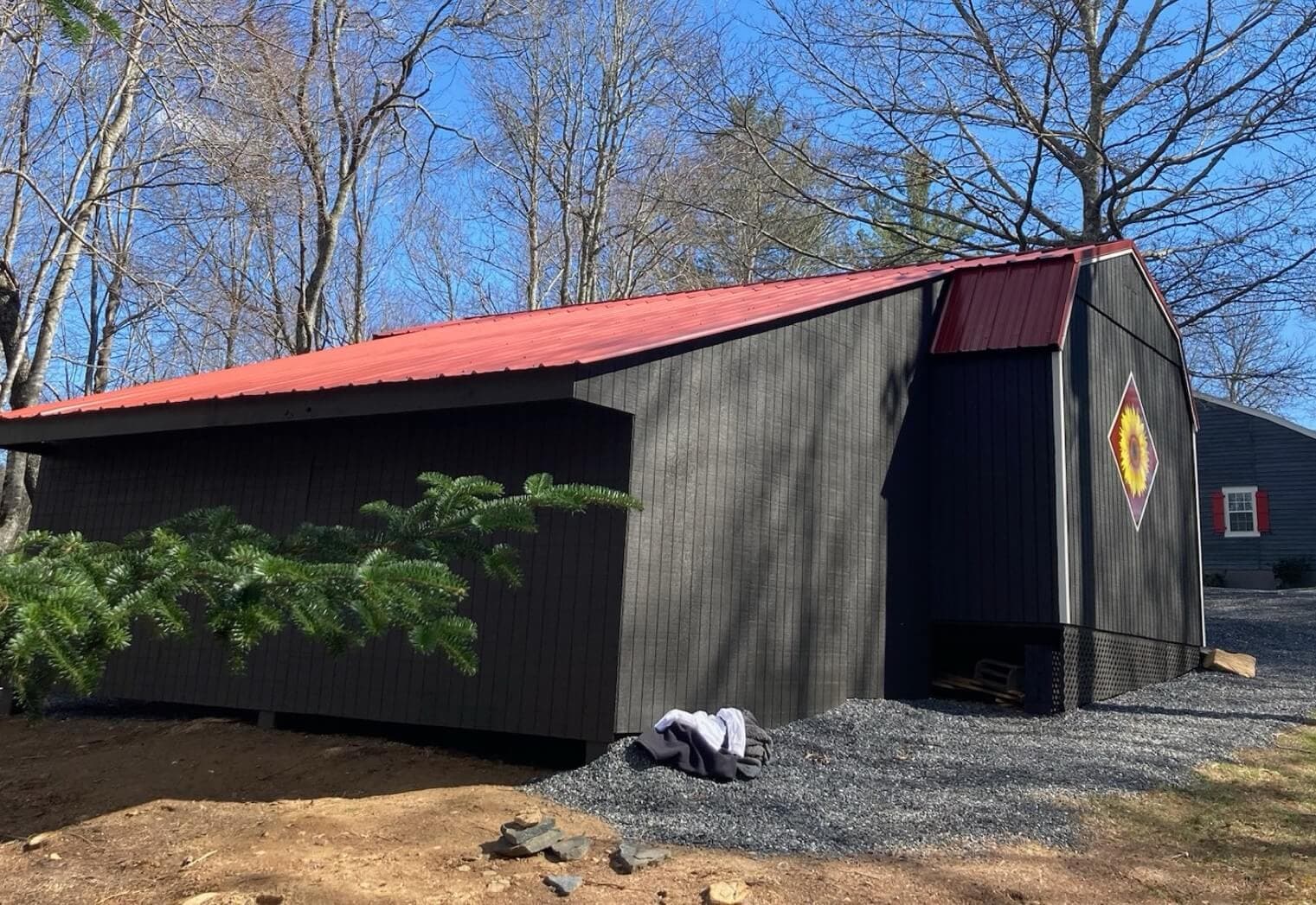Barn & Lean-To Build, New Construction project in the NC High Country